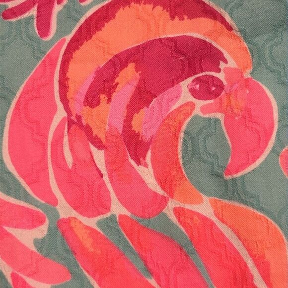 LILLY PULITZER “POOLSIDE BLUE LOVEBIRDS” KELLY SKINNY ANKLE PANTS - Picture 7 of 11